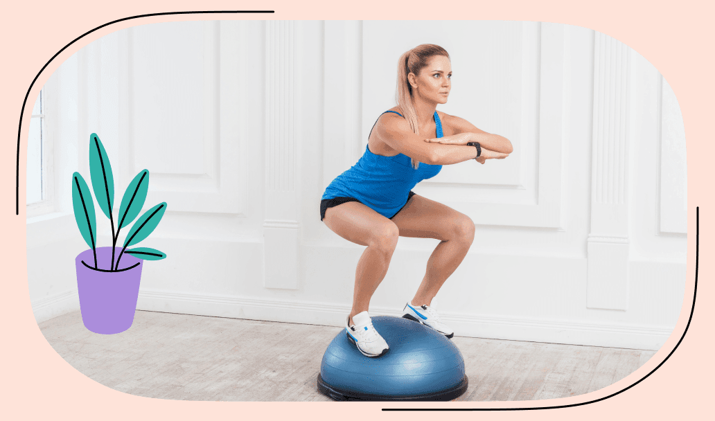 bosu squat