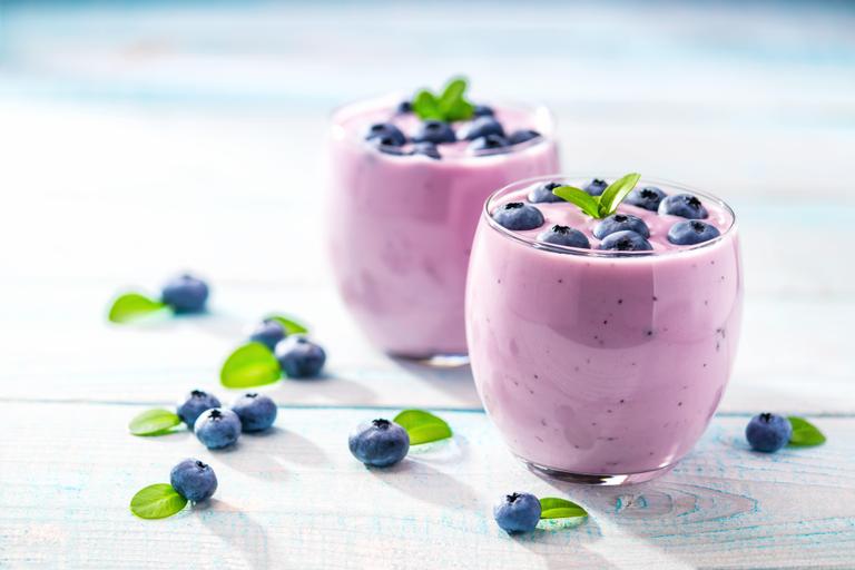 Blueberry smoothie